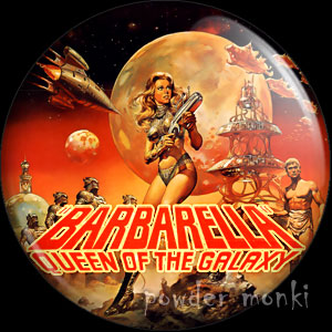 Barbarella - Retro Cult B-Movie Badge/Magnet 7