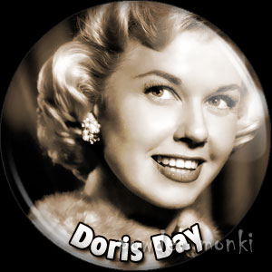 Doris Day - Vintage Movie Star Badge/Magnet