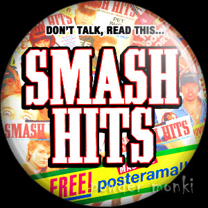 Smash Hits - Music Magazine Badge/Magnet 1