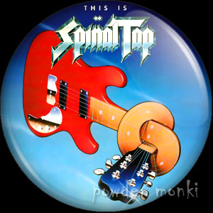 Spinal Tap - Retro Movie Badge/Magnet