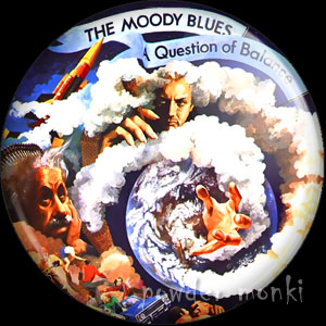 Moody Blues "Question Of Balance" - Retro Music Badge/Magnet