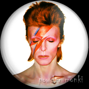 David Bowie "Aladdin Sane" - Retro Music Badge/Magnet