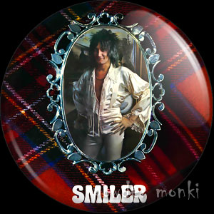 Rod Stewart "Smiler" - Retro Music Badge/Magnet