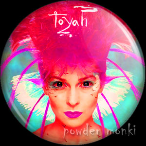 Toyah "Brand New World" - Retro Music Badge/Magnet