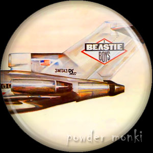 Beastie Boys "Licensed To Ill" - Retro Music Badge/Magnet