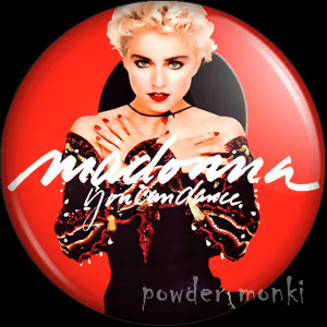 Madonna "You Can Dance" - Retro Music Badge/Magnet - Click Image to Close