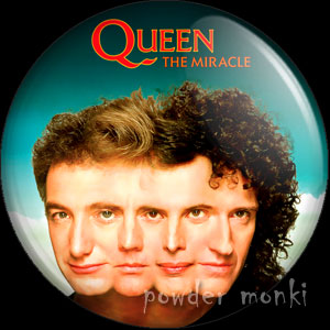 Queen "The Miracle" - Retro Music Badge/Magnet