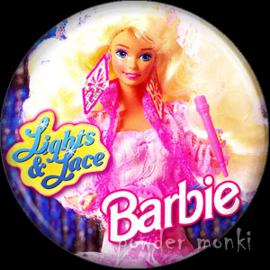 Lights & Lace Barbie - Badge/Magnet