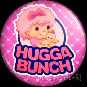 Hugga Bunch - Retro Toy Badge/Magnet