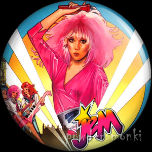 Jem & The Holograms - Retro Toy Badge/Magnet 1 - Click Image to Close