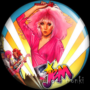 Jem & The Holograms - Retro Toy Badge/Magnet 1