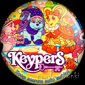 Keypers - Retro Toy Badge/Magnet