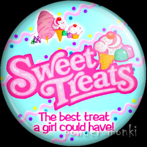 Sweet Treats - Retro Toy Badge/Magnet