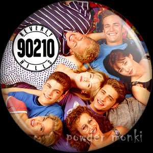 Beverly Hills 90210 - Retro Cult TV Badge/Magnet