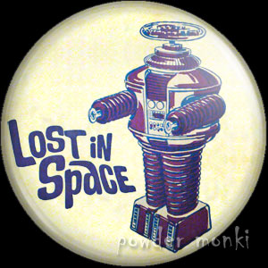 Lost In Space - Retro Cult TV Badge/Magnet