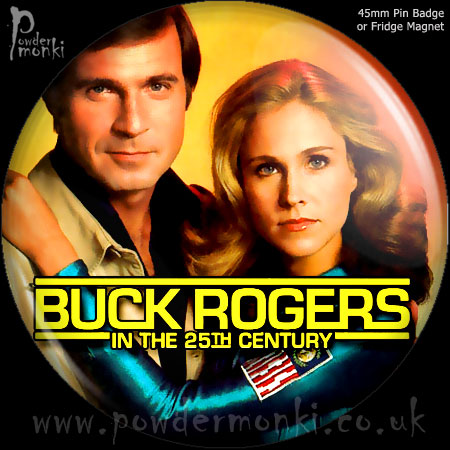 Buck Rogers - Retro Cult TV Badge/Magnet - Click Image to Close