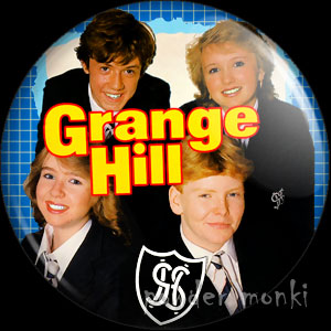 Grange Hill (1985) - Retro Cult TV Badge/Magnet - Click Image to Close