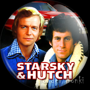 Starsky & Hutch - Retro Cult TV Badge/Magnet - Click Image to Close