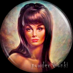 Lynch "Autumn Leaves" - Pin-Up Girl Badge/Magnet