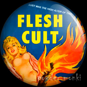 Flesh Cult - Pulp Fiction Badge/Magnet