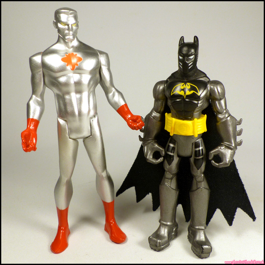 DC Universe YOUNG JUSTICE Captain Atom BATMAN 2 Action Figure (Mattel 2011/2012)