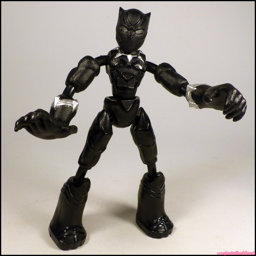 Marvel Avengers BEND AND FLEX 6" Figure BLACK PANTHER (Hasbro 2019)