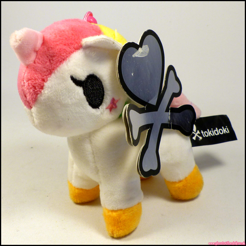 TOKIDOKI Stellina UNICORNO 4" Plush Unicorn Pony CLIP Keyring (Aurora World)