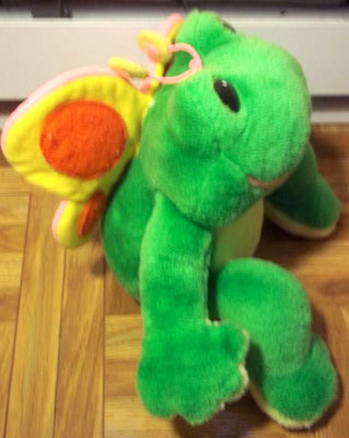 butter frog plush