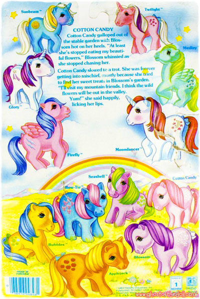 The Original My Little Pony Names