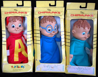 alvin and the chipmunks collectible figures