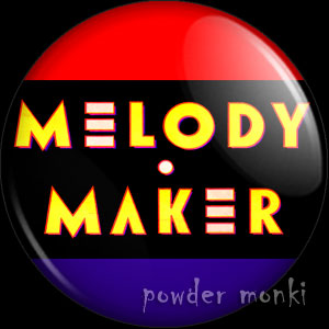 Melody Maker - Music Magazine Badge/Magnet - Click Image to Close