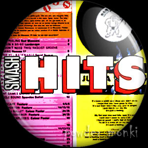 Smash Hits - Music Magazine Badge/Magnet 2 - Click Image to Close