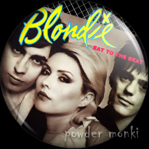 Blondie "Eat To The Beat" - Retro Music Badge/Magnet - Click Image to Close