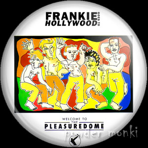 Frankie Goes To Hollywood "The Pleasuredome" - Retro Music Badge/Magnet