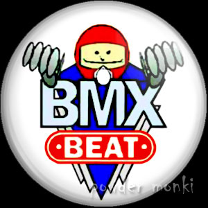 BMX Beat - Retro Cult TV Badge/Magnet - Click Image to Close