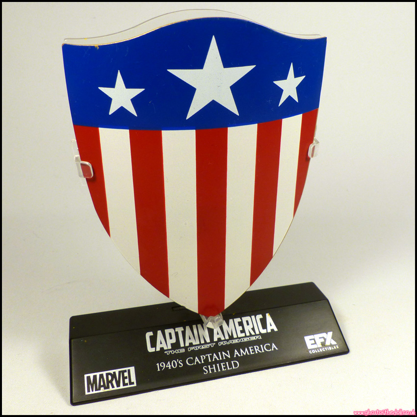 Marvel 1940s CAPTAIN AMERICA SHIELD & Stand EFX Collection (2013)