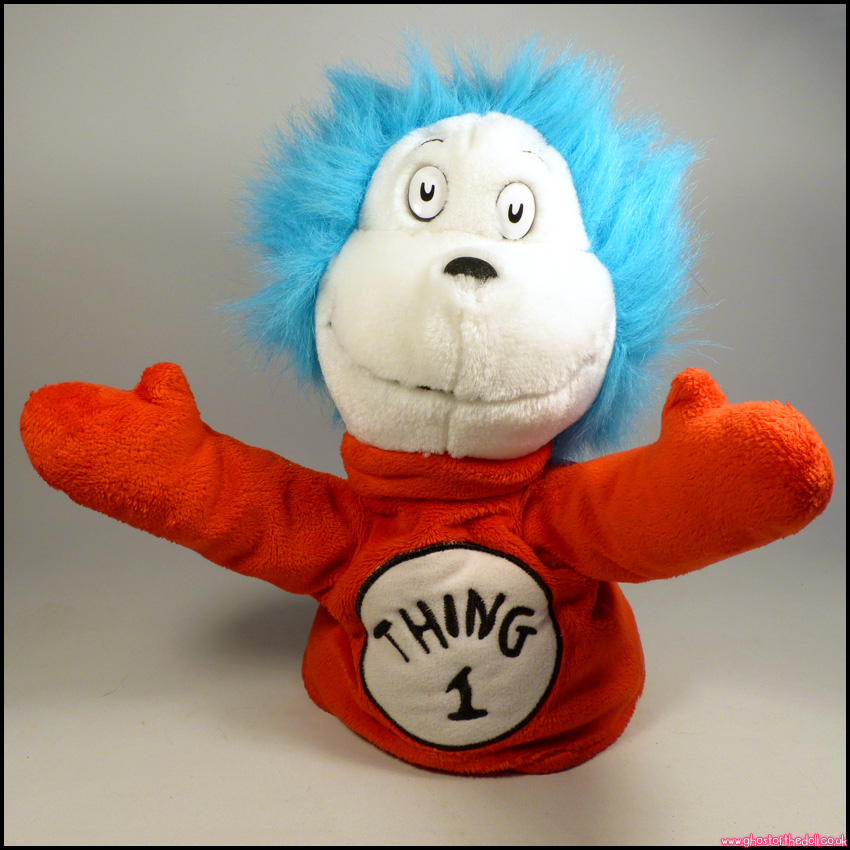 CAT IN THE HAT Plush THING 1 Hand Puppet 10