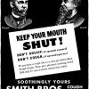 Smith Bros ~ Cough Drops Adverts [1943-1945]
