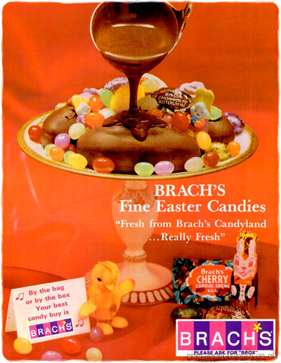 Vintage 1967 Brach's Candy Advertisement