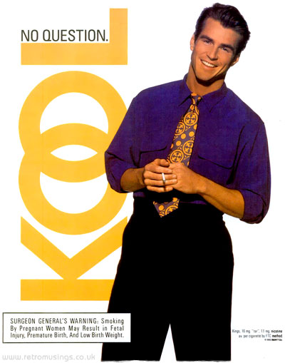 Kool [1991-1994] Cigarette Adverts | Retro Musings